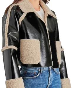 womens-black-faux-leather-shearling-crop-jacket
