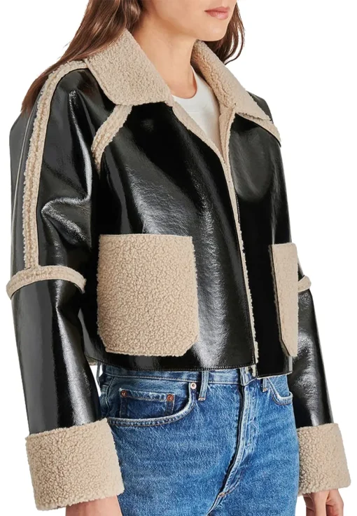womens-black-faux-leather-shearling-crop-jacket