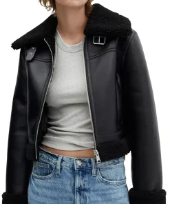 womens-black-faux-leather-shearling-lined-biker-jacket
