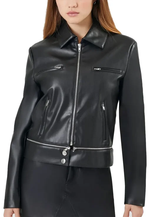 womens-black-faux-leather-zip-hem-moto-jacket