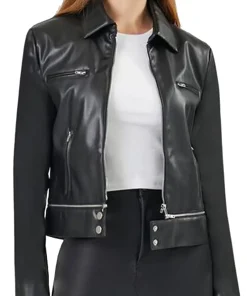 womens-black-faux-leather-zip-hem-moto-jacket