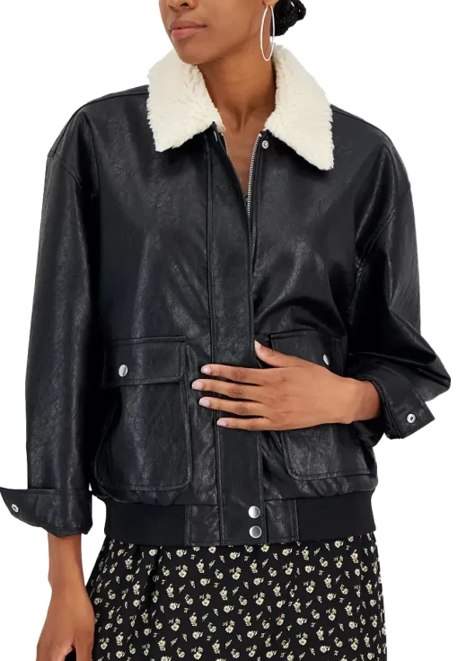 black-leather-jacket-with-fur-collar