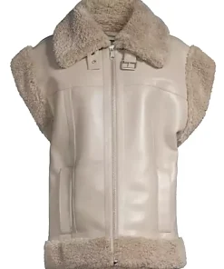 womens-bonded-taupe-faux-leather-shearling-vest