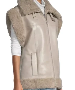 womens-bonded-taupe-faux-leather-shearling-vest