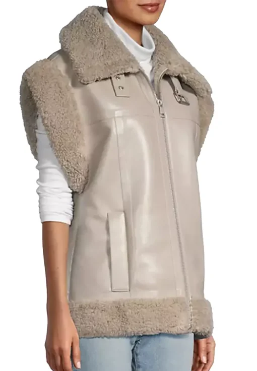 womens-bonded-taupe-faux-leather-shearling-vest