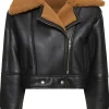 womens-brown-shearling-black-faux-leather-biker-jacket