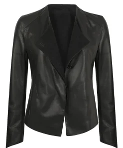 womens-button-front-faux-leather-jacket