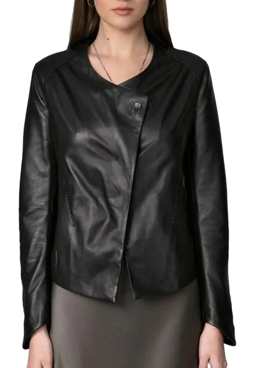 womens-button-front-faux-leather-jacket