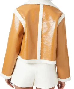 womens-camel-faux-leather-faux-shearling-trim-jacket