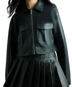 womens-faux-leather-black-cropped-jacket