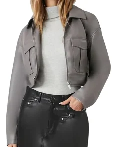 womens-faux-leather-grey-cropped-jacket