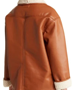 womens-faux-shearling-faux-leather-brown-jacket