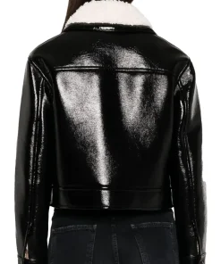 womens-faux-shearling-trim-black-faux-leather-jacket