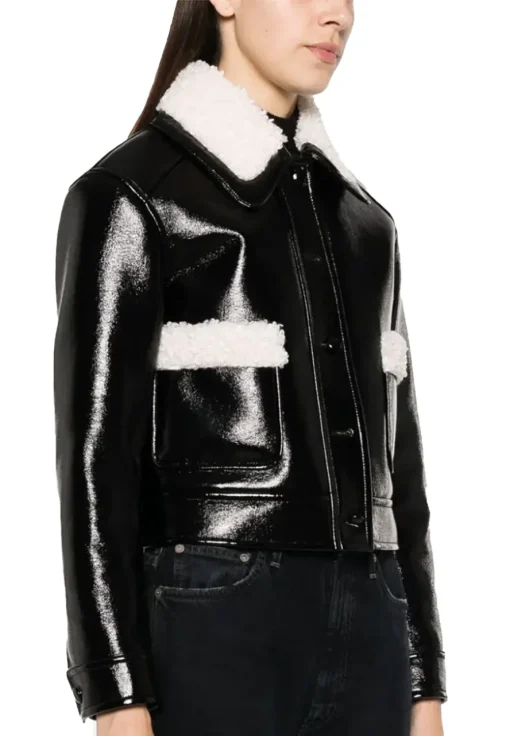 womens-faux-shearling-trim-black-faux-leather-jacket
