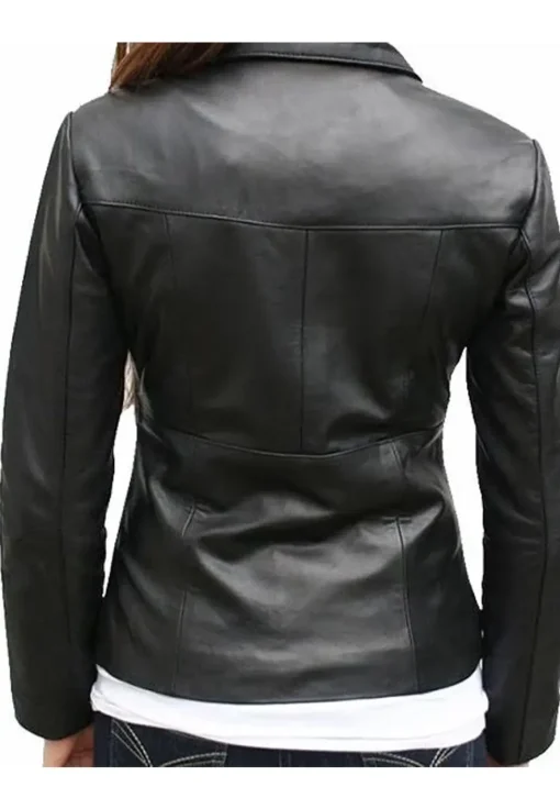 womens-fitted-black-faux-leather-jacket