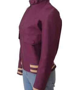 womens-iconic-purple-faux-leather-bomber-jacket