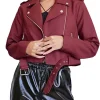 womens-maroon-faux-leather-cropped-moto-jacket