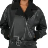 womens-shearling-black-faux-leather-belted-moto-jacket