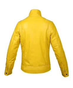 womens-stylish-yellow-faux-leather-jacket