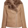 womens-taupe-faux-leather-shearling-jacket