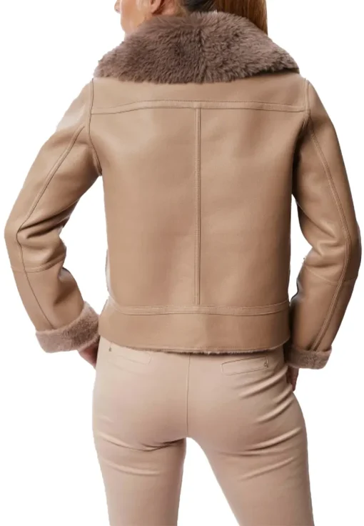 womens-taupe-faux-leather-shearling-jacket