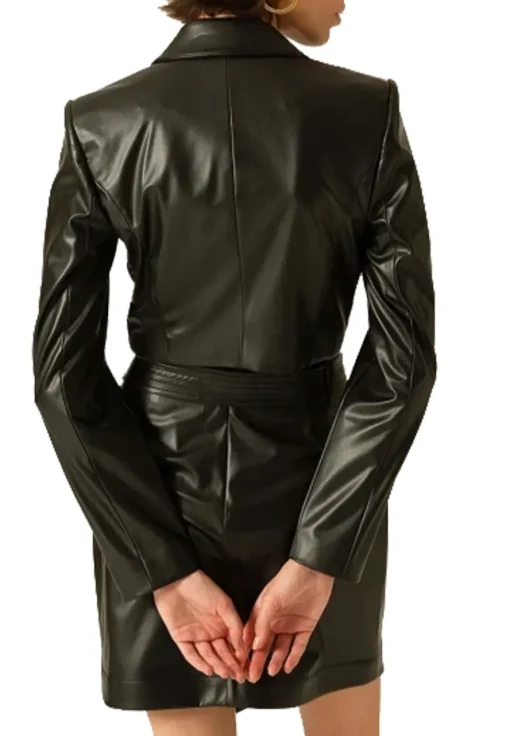womens-tie-detailed-black-faux-leather-jacket