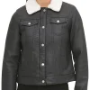womens-vintage-sherpa-lined-black-faux-leather-jacket