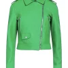 green-womens-faux-leather-biker-jacket