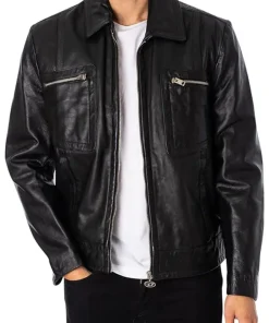 mens-cale-black-faux-leather-jacket