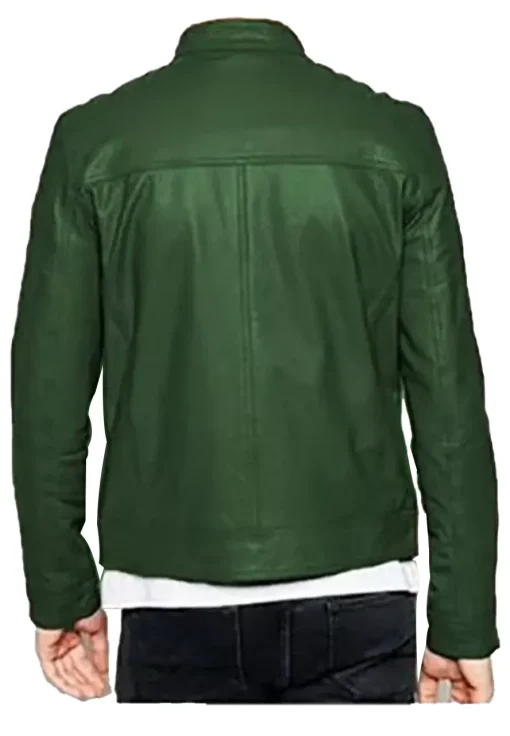 mens-green-faux-leather-jacket