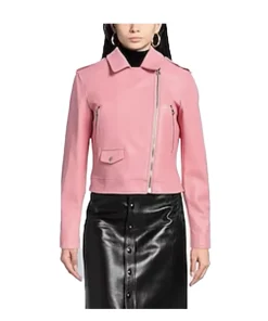 pink-womens-faux-leather-biker-jacket