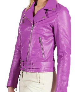 womens-belted-purple-faux-leather-biker-jacket