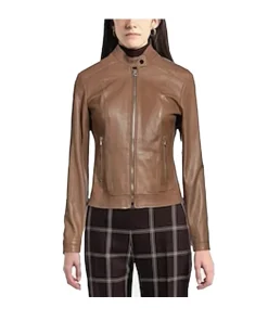 womens-biker-brown-faux-leather-jacket
