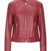 womens-biker-red-faux-leather-jacket