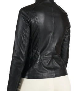 womens-black-quilted-faux-leather-biker-jacket