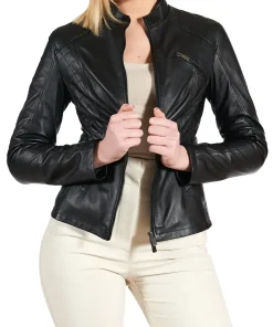 womens-black-quilted-faux-leather-biker-jacket