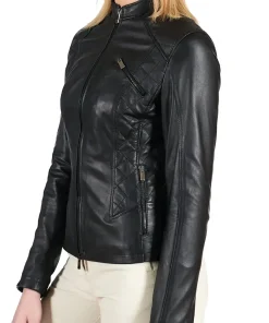 womens-black-quilted-faux-leather-biker-jacket