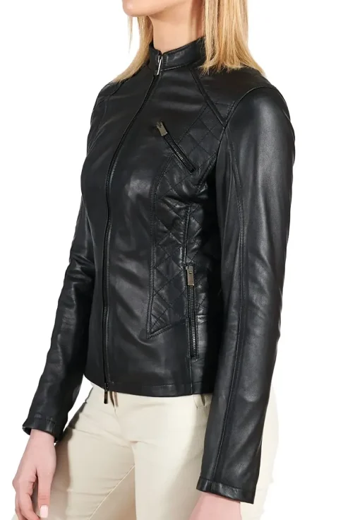 womens-black-quilted-faux-leather-biker-jacket