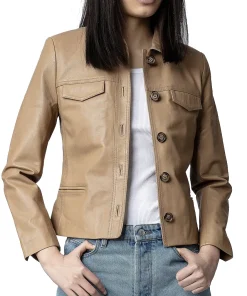 womens-brown-faux-leather-liam-jacket