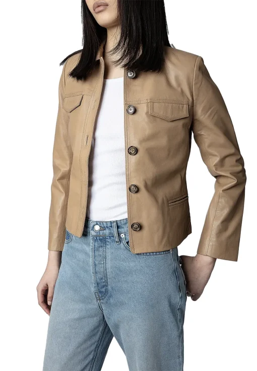 womens-brown-faux-leather-liam-jacket