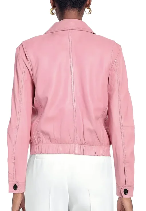 womens-button-closing-pink-faux-leather-jacket