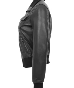 womens-classic-black-faux-leather-moto-bomber-jacket