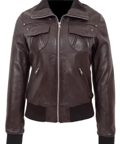 womens-classic-brown-faux-leather-moto-bomber-jacket