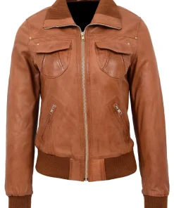 womens-classic-tan-faux-leather-moto-bomber-jacket