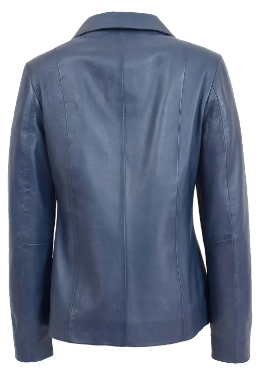 womens-classic-zip-fastening-blue-faux-leather-jacket