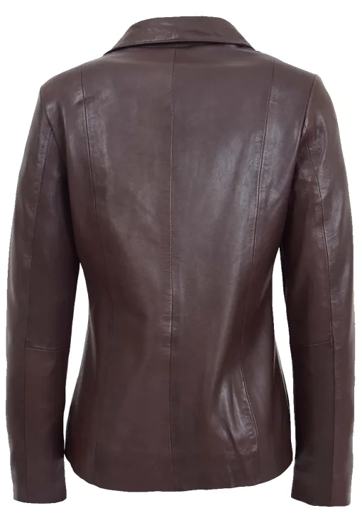 womens-classic-zip-fastening-brown-faux-leather-jacket