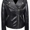 womens-collarless-black-biker-faux-leather-jacket