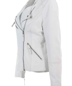 womens-collarless-white-faux-leather-biker-jacket