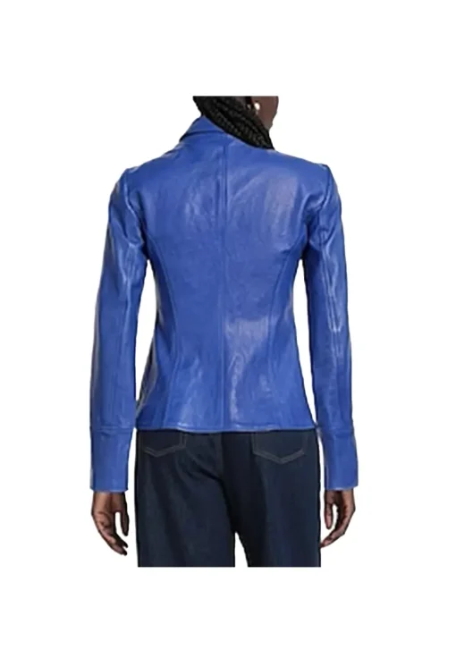 womens-double-breasted-blue-faux-leather-biker-jacket