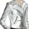 womens-fashionable-silver-faux-leather-jacket